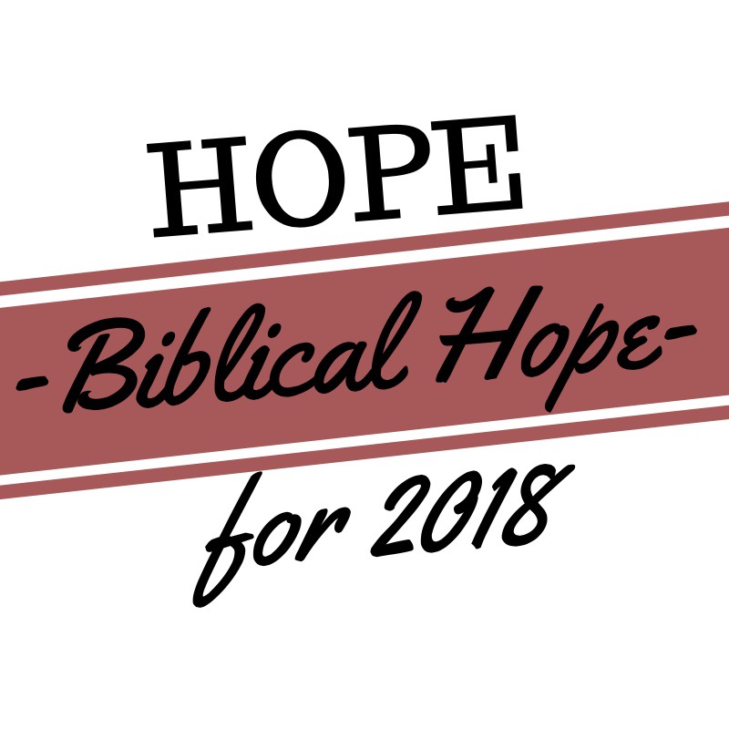 Hope for 2018